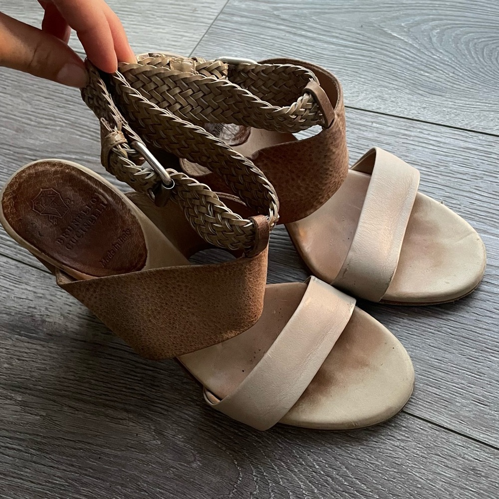 Brunello Cucinelli Leather Heels
